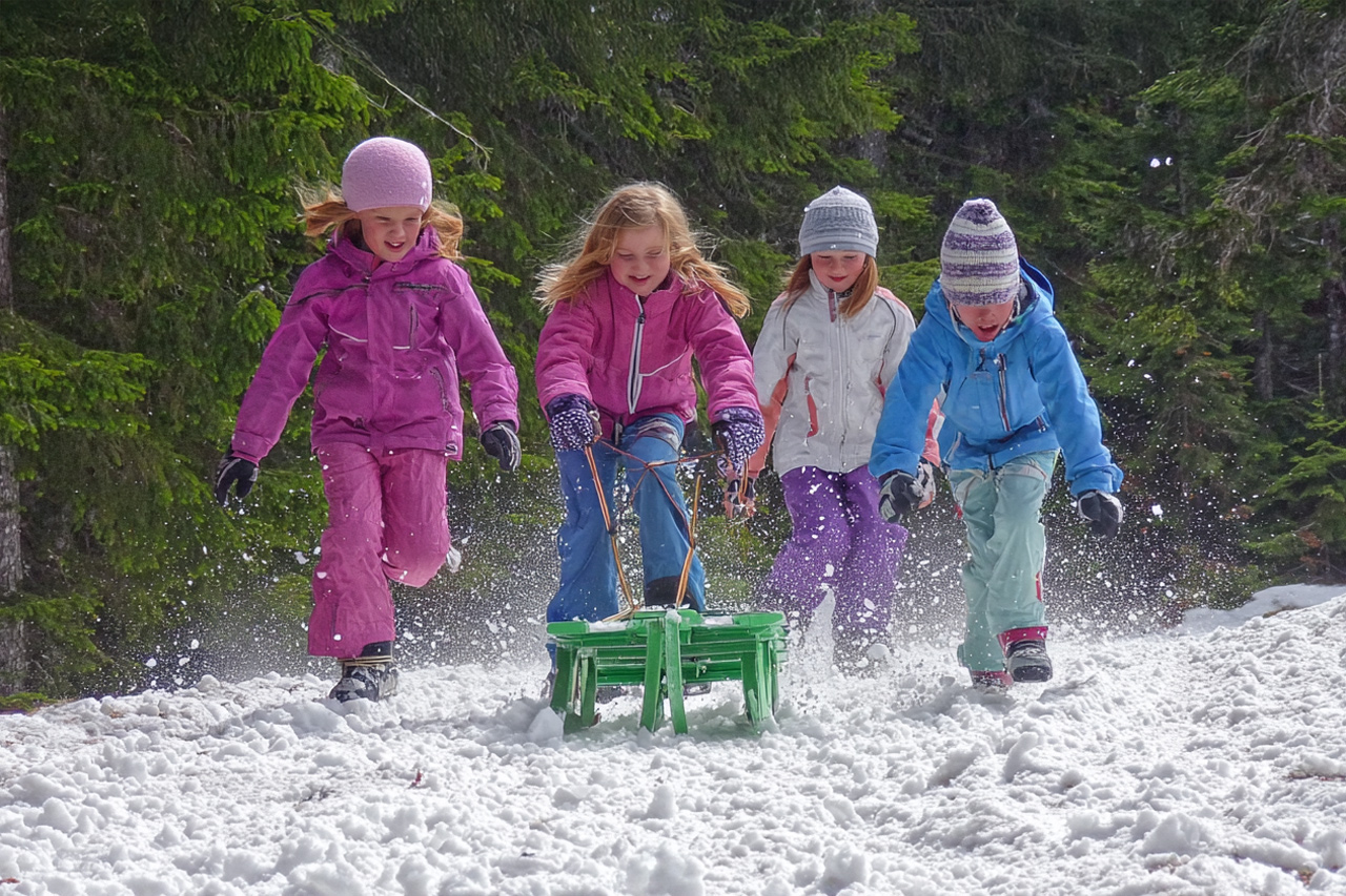 Erlebe unser Wintercamp im Harz, Ferien voller Abenteuer: Rodeln, Fackelwanderung, Jumphouse, Kinoabend, Lagerfeuer & Spaß im verschneiten Ferienlager.